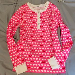 Vineyard Vines brand girls long shirt size 6 pink